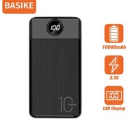 Promo Powerbank 10000Mah Basike Keluaran Usb Ganda Indikator Baterai