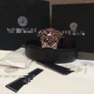 Luxury belt men's belt silver vip logo