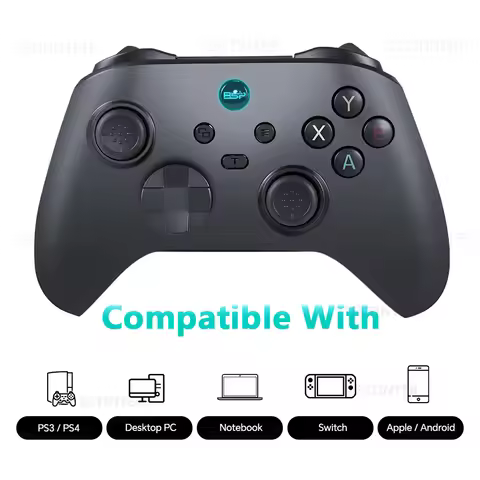 Hall Effect Wireless Bluetooth Controller For Nintendo Switch 2 Gamepad For Switch/PS3/PS4/Android/P