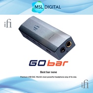 iFi GO bar ultraportable USB DAC / headphone amp with Full MQA decoding [Powerful 16-core XMOS micro