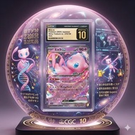 【CGC Pristine 10】夢幻 Mew ex SAR 2023 閃色寶藏 ex (Shiny Treasure) 076/190 日本版 究極完美品