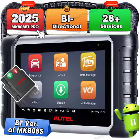 Autel MaxiCOM MK808BT PRO Car Diagnostic Tools OBD2 Scanner Code Reader All System Diagnosis PK MK80