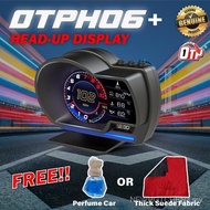 OTP-H06+ Car OBD OBD2 Meter Speedometer Gauge P6 GPS HUD Water Temp Turbo Proton Honda Perodua Toyot