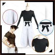 YB3 Jujutsu Kaisen Fushiguro Toji Cosplay Top Pants Costume Set Anime Uniform Suit Halloween Party B
