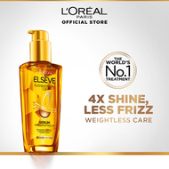 L’Oréal Paris ELSEVE Extraordinary Oil Gold 4x Shine Smoothen Hair Serum Hair Treatment 100ml for Al