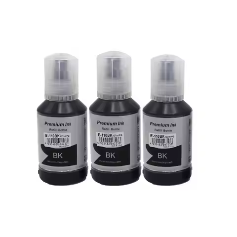 110 Premium Dye Pigment Refill Ink for Epson EcoTank M1100 M1120 M1140 M1170 M1180 M2120 M2140 M2170