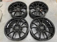 【台灣輪胎王】中古 BUDDY CLUB RS10 輕量化 18吋 5X112 8J ET42 中心孔73 亮黑