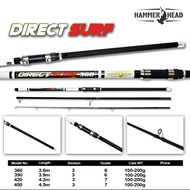 Hammerhead direct surf Fishing Rod Choice 360 Or 390 420 450 Connect 3