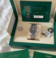 『已交流』勞力士 124270 ROLEX 369夜光面盤 探一 Explorer 探險家 黑色面盤 最新款