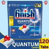 Finish - Quantum 全效洗碗凝珠, 120粒 (檸檬味)