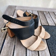 Preloved Elizabeth and james (the olsen twins brand) veru cuoco genuine leather heels made in brazil