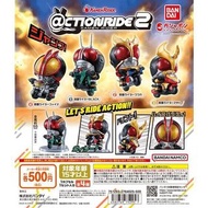 Kamen Rider Action Ride 2 幪面超人 騎電單車 2 扭蛋 Black,古迦,阿極陀,Faiz