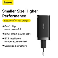 Baseus หัวชาร์จเร็ว 65W GaN5 Pro USB C Charger Quick Charge QC4.0 PD3.0 Type C Fast USB Wall Charger