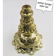 Pahar bunga telur bunga telor emas & perak 1pc