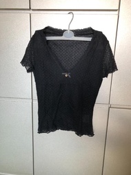 全新 Kookai top 黑色 1碼 