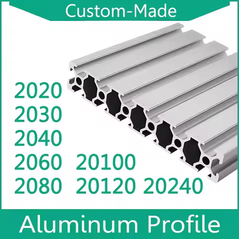 2020 2030 2040 2060 2080 20100 20120 20240 Aluminum Profile Linear Rail Extrusion T-slot Framework M
