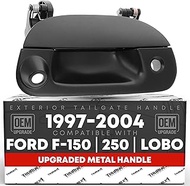 Tailgate Handle Assembly, Upgraded Metal - Compatible with 1997-2003 Ford F-150, 97-99 Ford F-250, 9