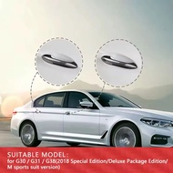 Real Carbon Fiber Car Door Handle Cover Trim for BMW G30 G31 G38 Exterior outside Door Accessories