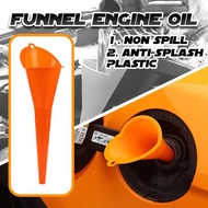 Motorcycle Plastic Engine Funnel Oil With Filter Filling Fuel Engine Oil Fluid Petrol Corong Minyak Kereta