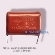 Mylar 475k400v capacitor mylar 475k 400v szs