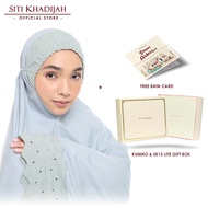 Siti Khadijah Telekung Signature Lunara in Pale Green + Online Lite Gift Box + Free Kad Raya