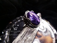 晶晶工坊*Love2hm【野心家】紫龍晶 s925純銀戒指