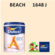BEACH 1648 J  ( 5L ) DULUX AMBIANCE PEARL GLO INTERIOR MID SHEEN FINISH PAINT