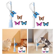 [baoblaze21] Interactives Cat Teaser Toy Entertainment with Flutter Butterfly Electric Butterfly Toy