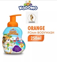 Kodomo Sabun Mandi anak / Kodomo Orange Foam Bodywash 250ml
