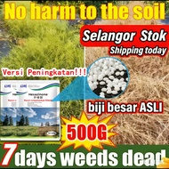 [FREE Sarung Tangan+Shipping Today]Racun ruput 500g Weed killer Racun pokok kayu besar 5%Hexazinone 
