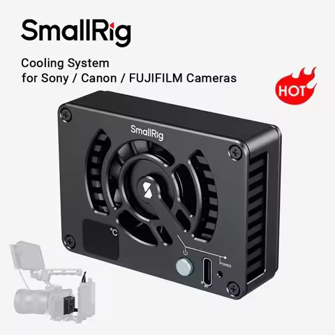 SmallRig Camera Cooling System for Sony ZV-E10 / A6700 /A7 IV /FX3/ FX30, for Canon R75 /R6/R7, for 