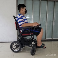 11💕 Zhulebang Beijing Rental Lightweight Folding Rental Rental Electric Wheelchair Electric Stair-Climbing Wheelchair Re