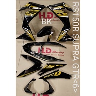 RS150 (V1)(V2) HLD COVERSET - SUPRA GTR 6 [ BLACK ]