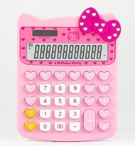 Kalkulator KT 838 - Kalkulator Hello Kitty 12 Digit - Kalkulator Karakter Unik dan Lucu - Kalkulator