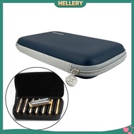 [HellerySG] Black EVA 10 Holes Harmonica Bag Harmonicon Mouth Organ Protective Accessory