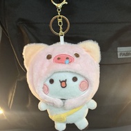 One Two Cloth Cloth 10cm Doll Cute Plush Toy Doll Keychain Pendant Peripheral Couple Pendant Gift