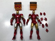 REVOLTECH Iron Man Mark 6 + Mark 7 Avengers