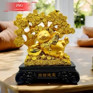 Lucky Money Coin Wealth Tree Prosperity Tree Resin Fortune Tree Gift for Abundance Luck and Success