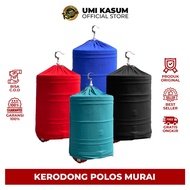 SETIALARIS STORE Plain Double Layer Murai Bird Cover Batu Umi Kasum | Plain Round Cover Without Imag