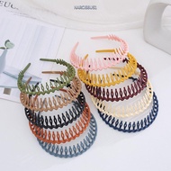 NARCISSUS13A0E Hair Comb  Headband Solid Color Headdress