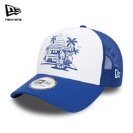 9FORTY E-Frame Trucker Graphic 2-Tone Majestic Blue Rear White Snapback