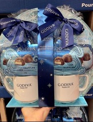 Godiva Holiday DUO Mugs Gift Set 聖誕節孖杯禮品套裝