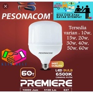 PUTIH Pesonacom PREMIERE WHITE T BULB LED LIGHT 10W 15W 20W 30W 40W 50W 60W