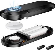 Battery Case for AirTag (2-Pack) - 4 in 1: Hang, Magnetic, Stick and Store.Use Two AA Batteries.Over