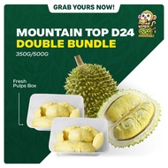 【DOUBLE BUNDLE】[Klang Valley Fresh Durian ]Mountain Top D24 Durian 山顶D24榴莲 Bundle Box