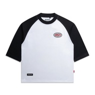Once LTD Tile 3Q Raglan White Shirt