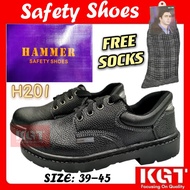 SAFETY BOOTS SAFETY SHOES AMPORLO (A201/H201) KASUT KERJA TAPAK BESI INDUSTRILA SHOES
