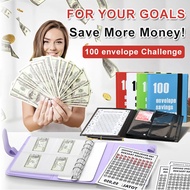 Couple Handbook Challenge Money-saving Loose-leaf Book Saving Envelope Money-saving Book
