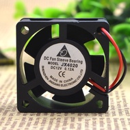 Cooling Fan Delta/Delta JX4020 12V 0.12 A 4020 4cm 2 Wire Silent Cooling Fan