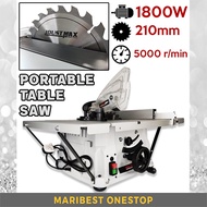 JST-TS1800 1800W JOUSTMAX TABLE SAW PORTABLE WOOD WORKING SAW MACHINE 210MM SAW BLADE